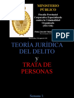 Teoria Juridica Del Delito y Trata de Personas