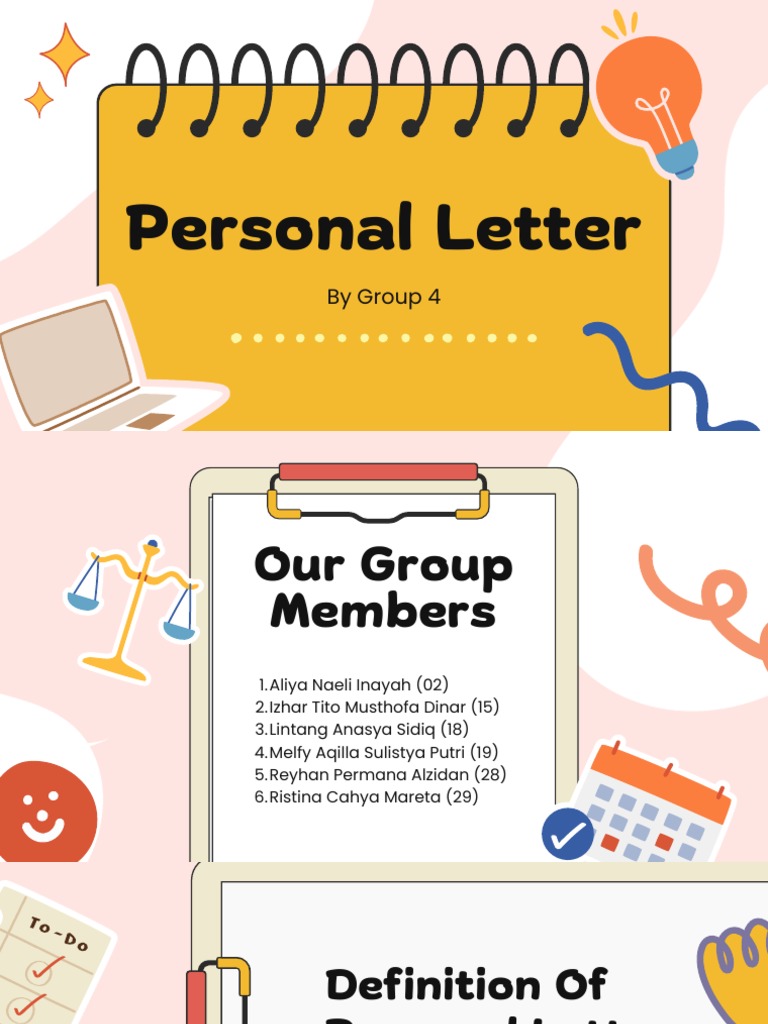 Understanding Personal Letters: Types & Examples | PDF