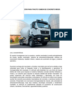 Manual de Operación Para Tracto Camion de Concreto Mixer