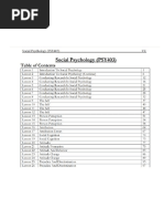 Psy-402 Social Psychology Short Notes Lec 1-8