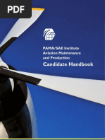 PAMA SAE Cert Candidate Handbook