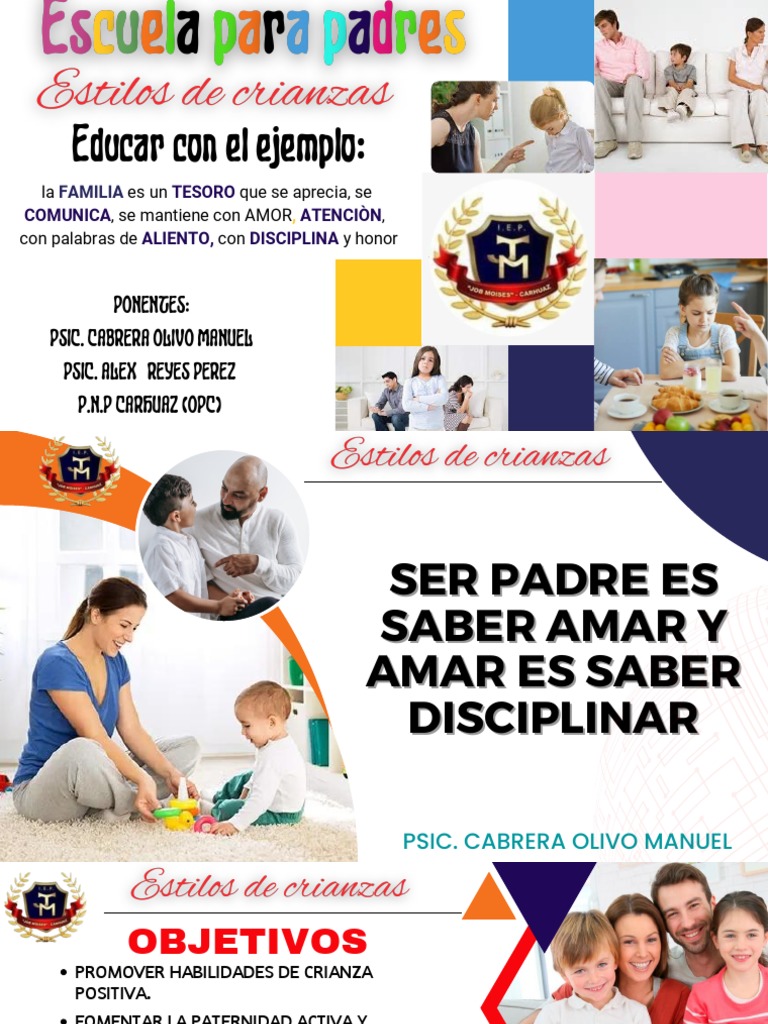 Taller de Crianza Positiva para Padres | PDF | Comportamiento ...