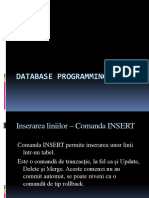 Comenzi SQL