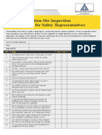 Construction Site Inspection Checklist For Safety Representatives 19 Dec