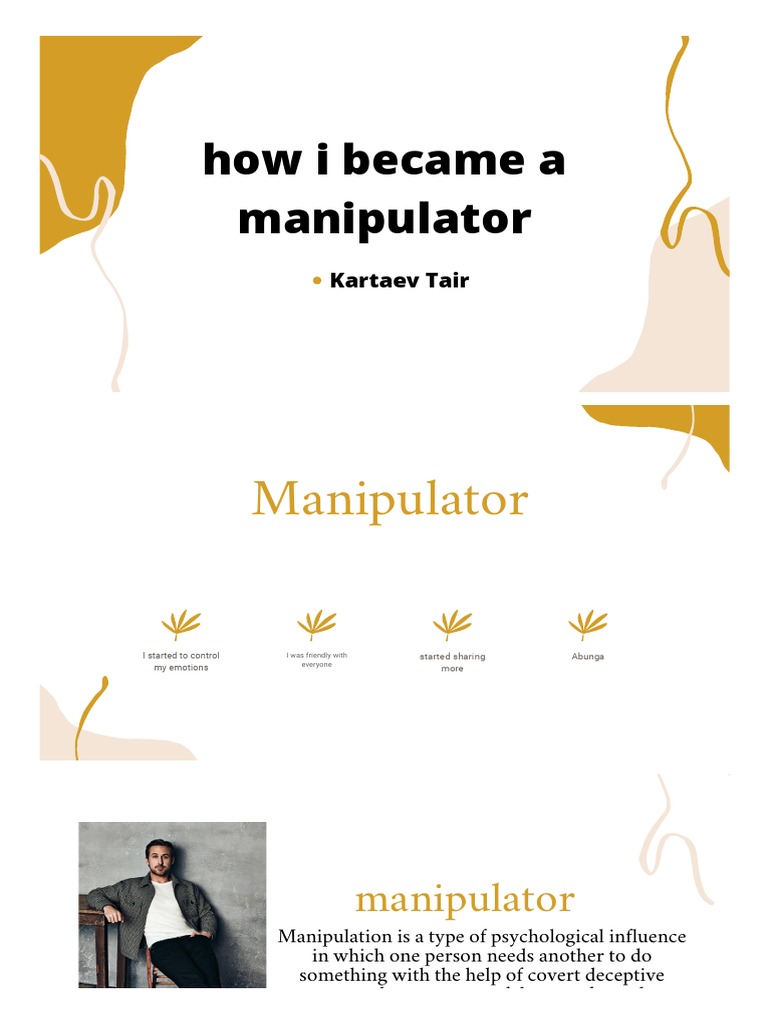 Understanding Manipulation Techniques | PDF
