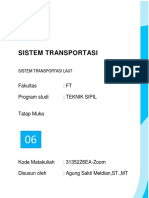 Pertemuan 6 - Sistem Transportasi Laut