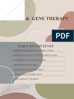 MODULE 12 GMOs AND GENE THERAPY