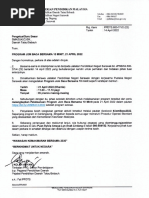 Program Jom Baca Bersama 10 Minit