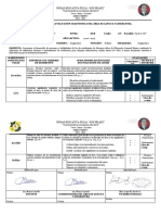 Evaluacion y Planif. Diagnostica Lengua y Lit Noveno.