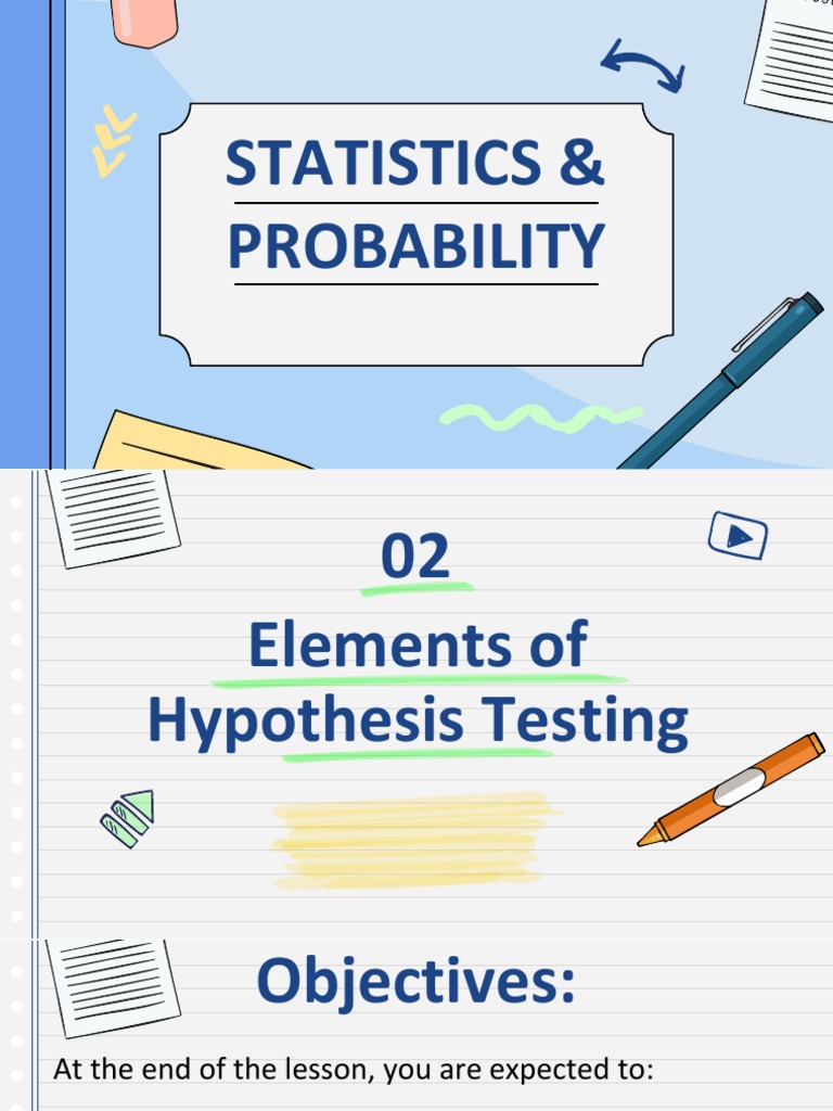 Lesson 6.2 Understanding Hypothesis Testing | PDF | Type I And Type Ii ...