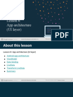 Lesson 8 App Architecture (UI Layer)
