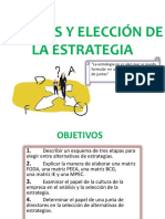 TEMA No 6 ANÁLISIS Y ELECCIÓN DE LA ESTRATEGIA