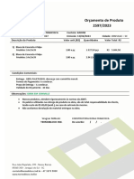 Orçamento 2597 - CONSTRUTORA DONA FRANCISCA-2023