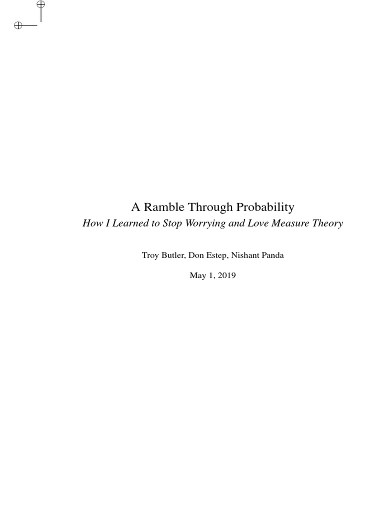 Notes Part1 | PDF | Set (Mathematics) | Theory