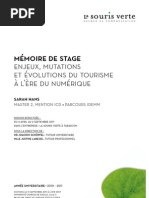 Download Mmoire  Enjeux mutations et volutions du tourisme  lre du numrique by sarah-hans-5599 SN64577561 doc pdf