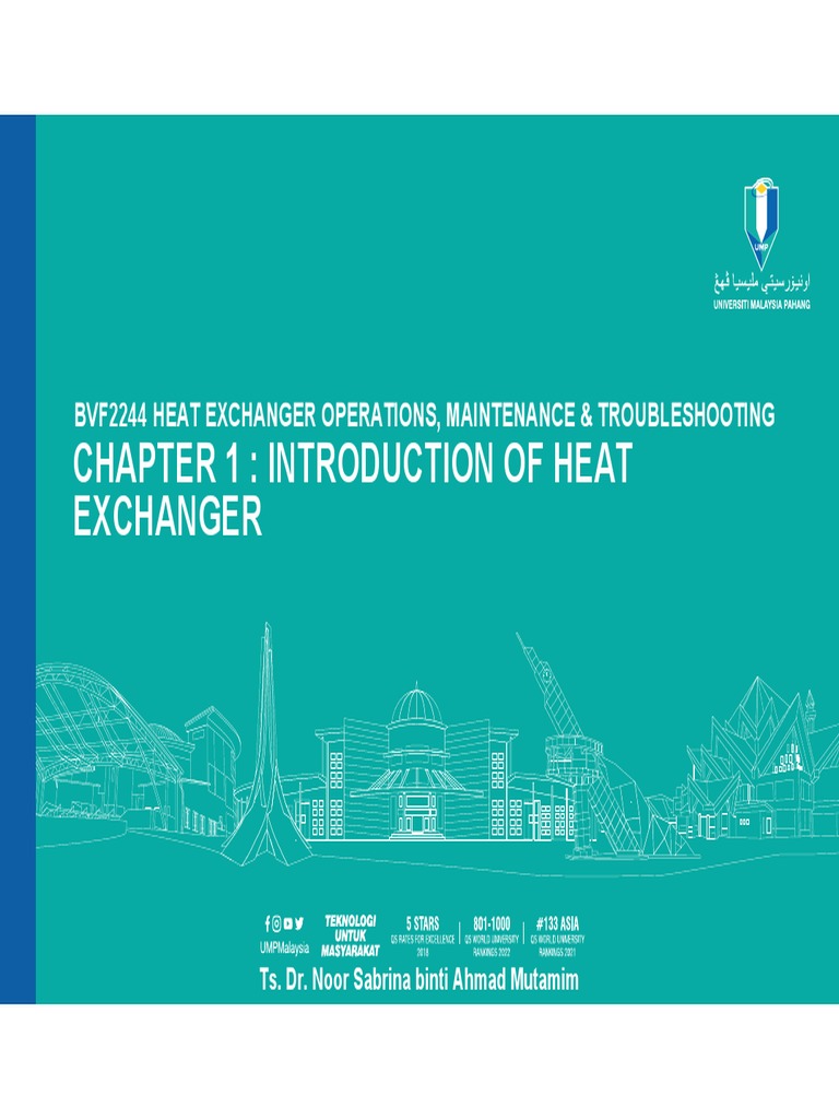 Chapter 1 Introduction of Heat Exchanger PDF