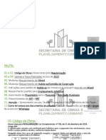 Apresentação Associação - Secretaria de Obras e Planejamento Urbano - Prefeitura de Leme - SP