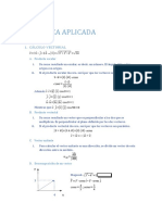 Mecánica Aplicada Teoria