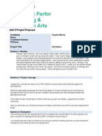 Project Proposal Form