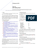 Type 58 Borosilicate Sealing Glass: Standard Specification For