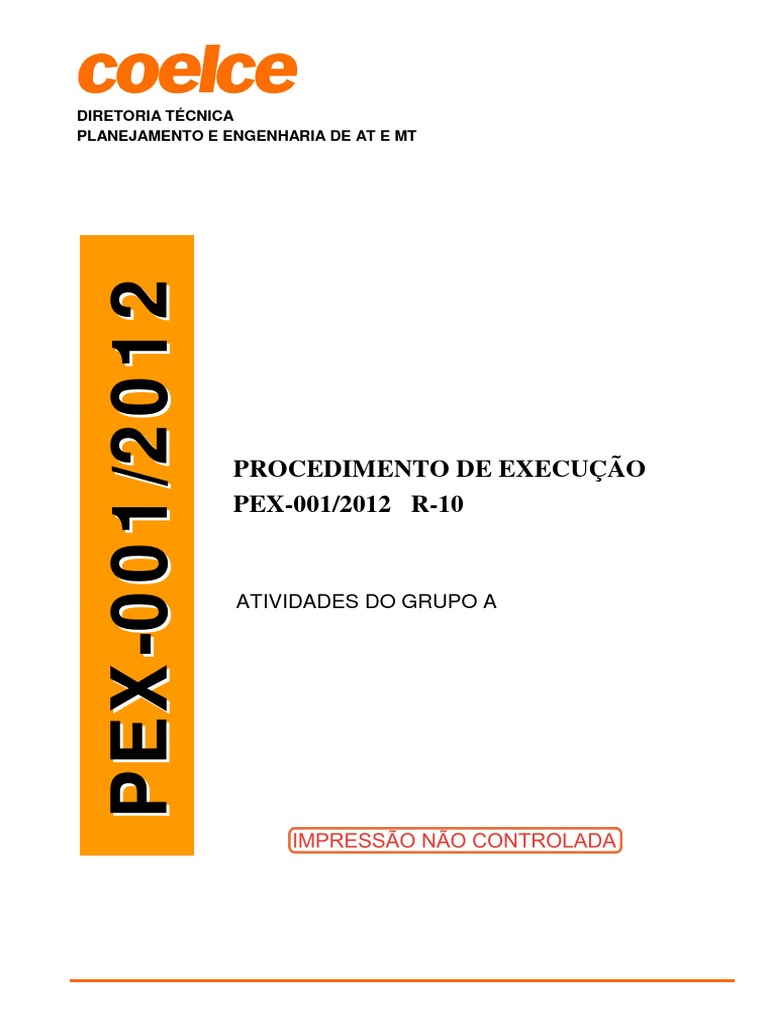 PEX-001 - 2012 - R10 - Cópia Não Controlada - Alterações em Azul | PDF ...