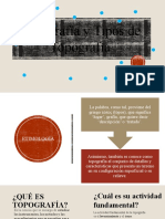 Topografia y Tipos de Topografia