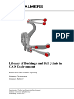 Library of Bushings and Ball Joints in CAD Environment: Johannes Christensson Johannes Halldorf