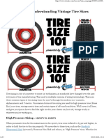 Tire Size 101