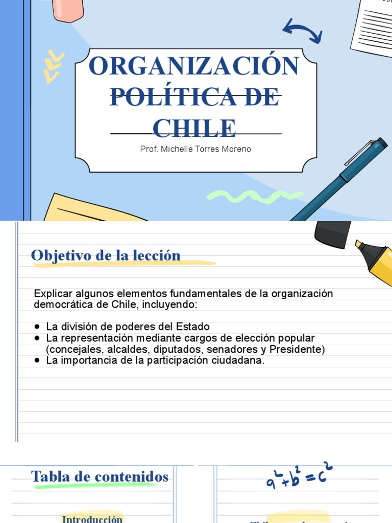 Organización Democrática en Chile | PDF | Democracia | Ideologías políticas