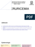 Hiperuricemia: Factores de riesgo, diagnóstico y tratamiento