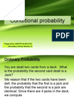 Conditional Probability: Prepared By: MARTIN B.BACCAY Secondary School Teacher III