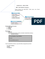 Basis Data - DDL & DML DDL (Data Definition Language)