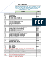 5.1 Indice de Planos