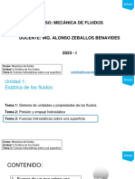 Clase03 - Fuerzas Hidrostáticas Sobre Una Superficie