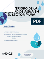 Presentación Día Mundial Del Agua Sostenibilidad Tierra Orgánico Azul