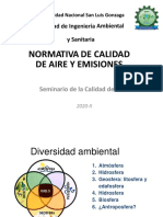 Normativa de Calidad de Aire y Emisiones