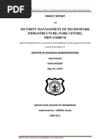 Download Security Management of TechnoPark Infrastructure by Sandeep Nair SN64579340 doc pdf