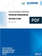 UTBK SNBT 2023 Rev16042023 Petunjuk Penggunaan Aplikasi Ujian