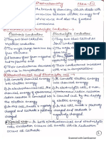 Electrochemistry 