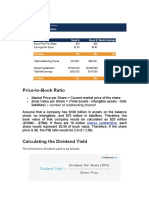 Relative Valuation Addtl Notes