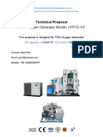 NTFO-14 PSA Oxygen Generator (USD)