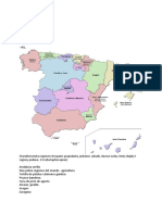 Charakterystyka Regionów Hiszpanii