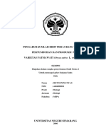 Biologi - Bibit Per Lubang