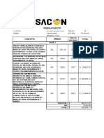 Presupuesto Salud Digna