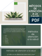 Métodos de Atención A La Salud