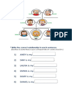 Look at The Family Tree and Answer