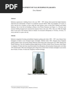 Development of Tall Buildings in Jakarta