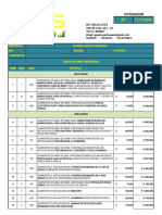 Presupuesto 3990 Adecuaciones Urgencias