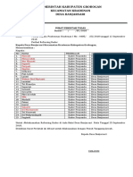 SURAT TUGAS Banjarsari