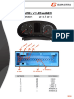 case2: Painel Volkswagen Amarok 2010-2015